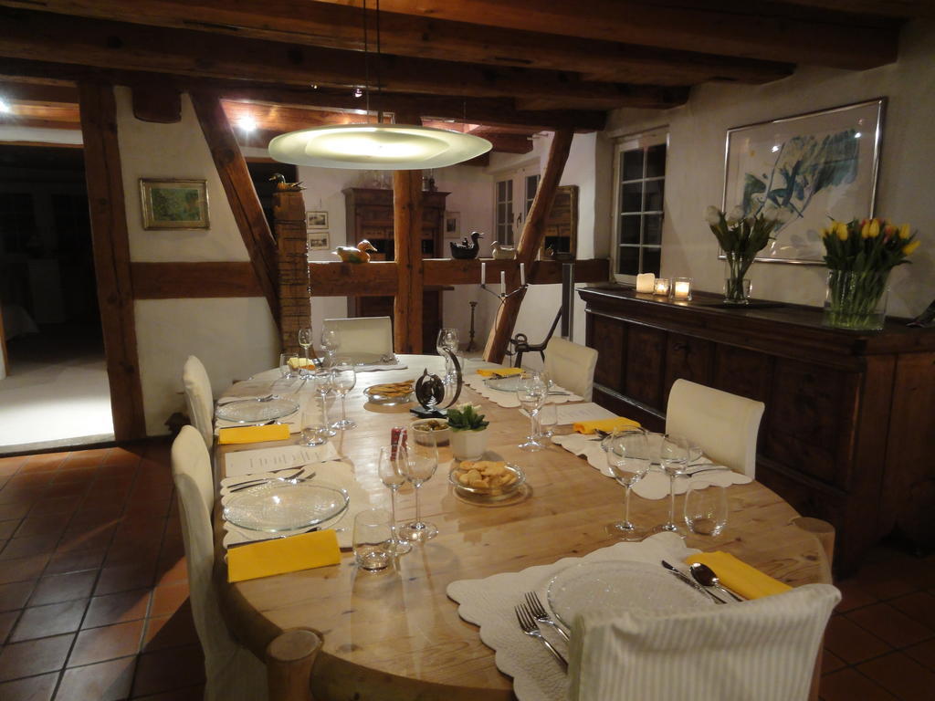 Guesthouse Les Mignardises Laufen-Uhwiesen Exterior foto